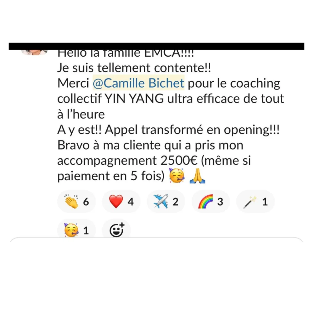 Témoignage 1